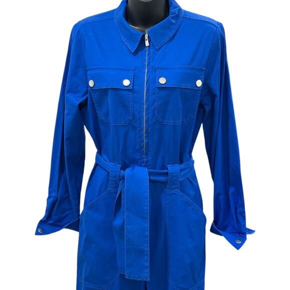 NWT Sézane Bob Jumpsuit in Royal Blue - Picture 10 of 10